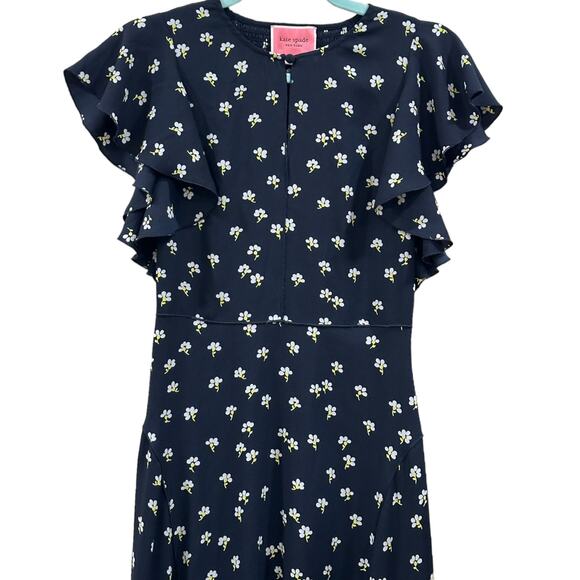 Kate Spade Midi Ditsy Begonia Dress - Picture 7 of 8